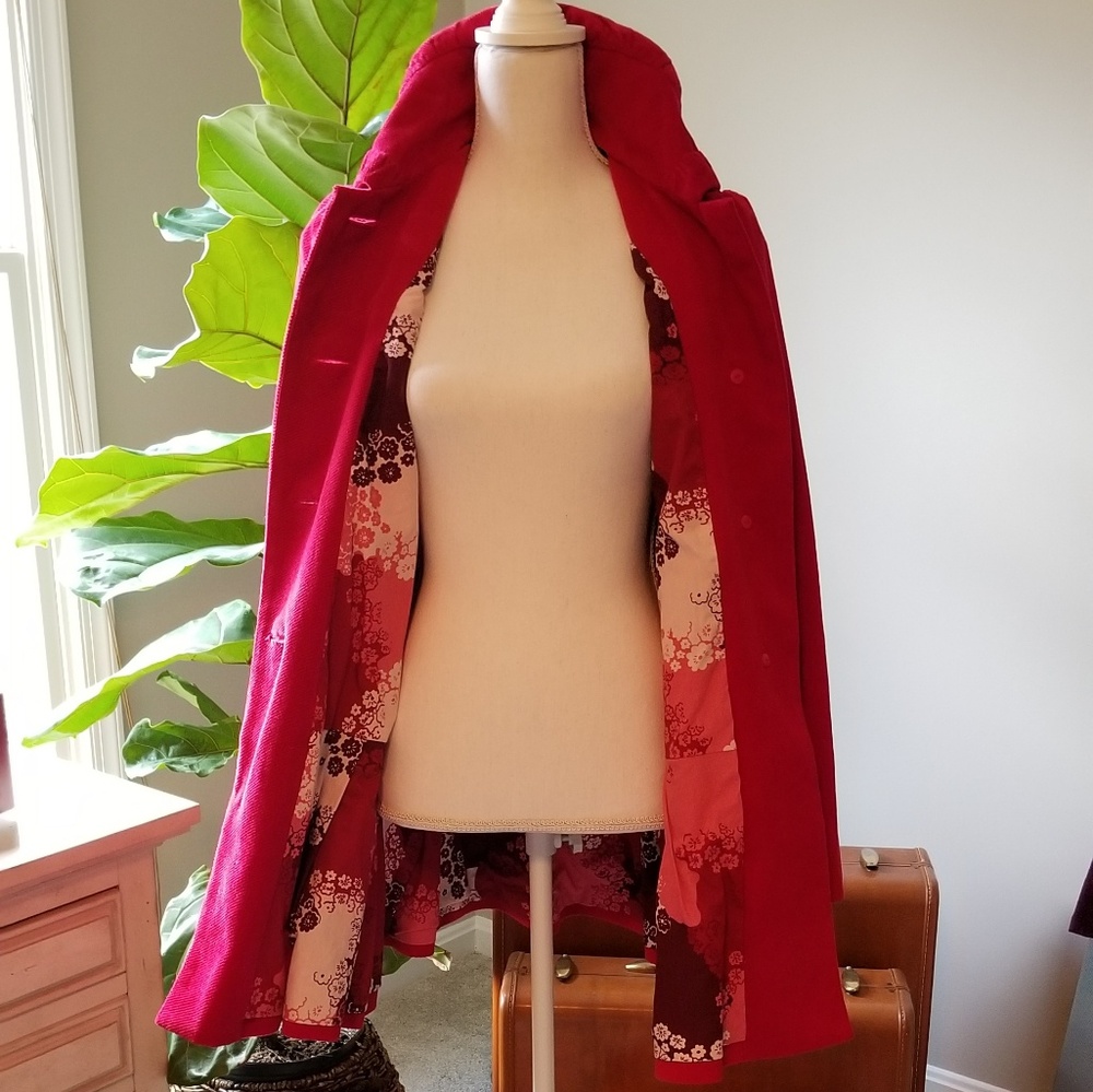 Red Swing Coat